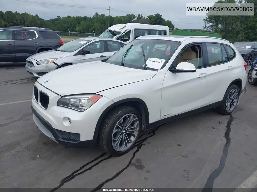 2013 BMW X1 VIN WBAVM5C5XDVV90809 — фото 2
