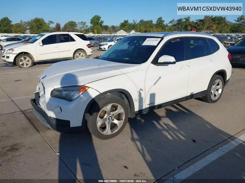 2013 BMW X1 VIN WBAVM1C5XDVW43940 — фото 2