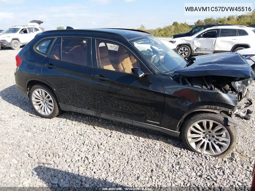 BMW X1 2013, VIN WBAVM1C57DVW45516