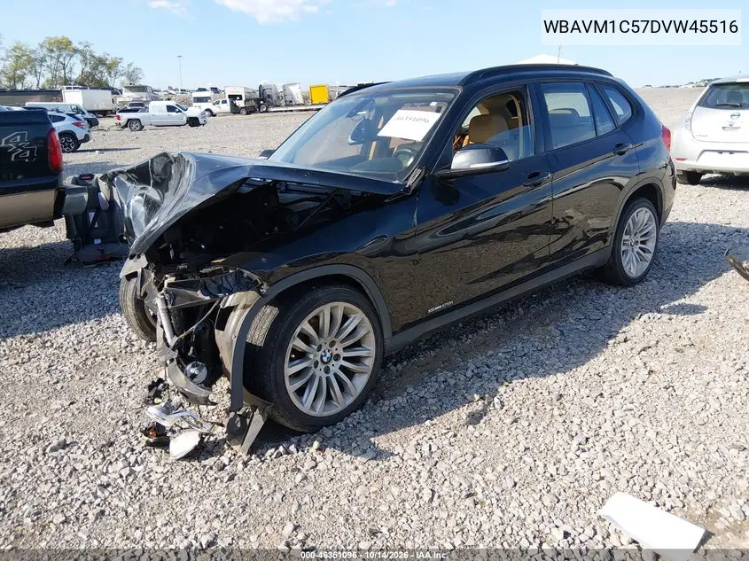 2013 BMW X1 VIN WBAVM1C57DVW45516 — фото 2