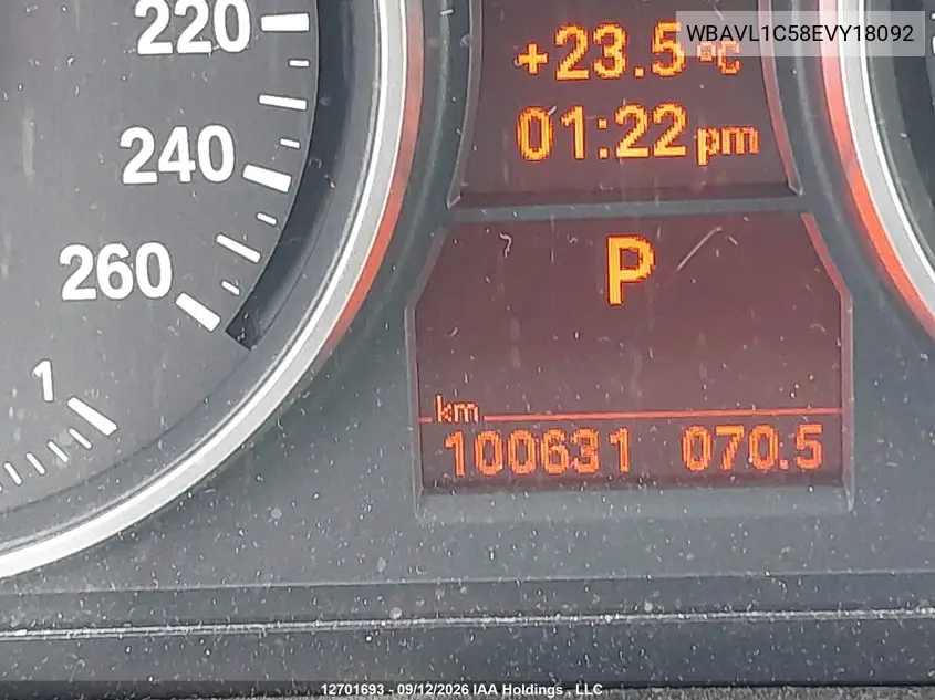 2014 BMW X1 VIN WBAVL1C58EVY18092 — фото 15
