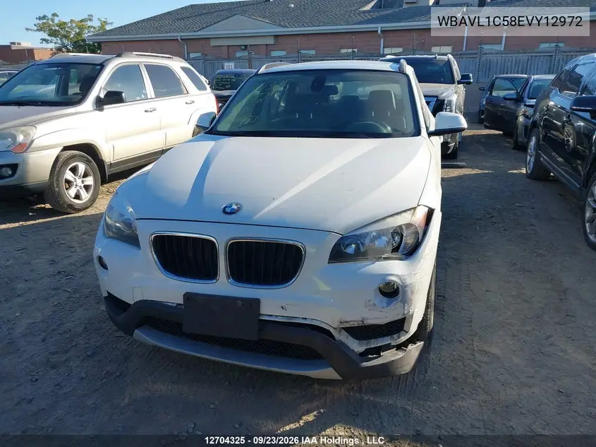 2014 BMW X1 VIN WBAVL1C58EVY12972 — фото 13