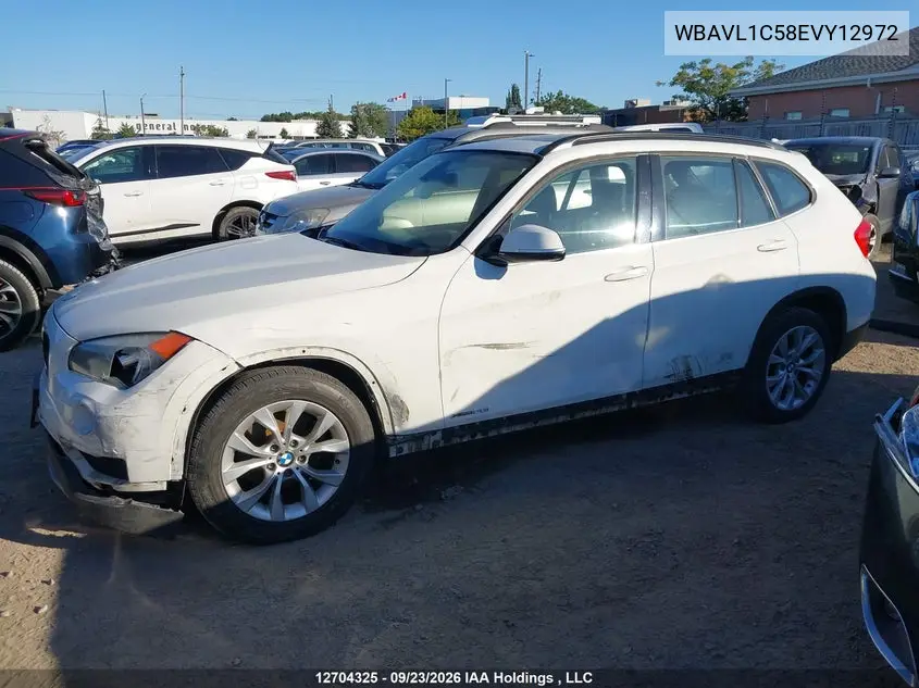 2014 BMW X1 VIN WBAVL1C58EVY12972 — фото 15