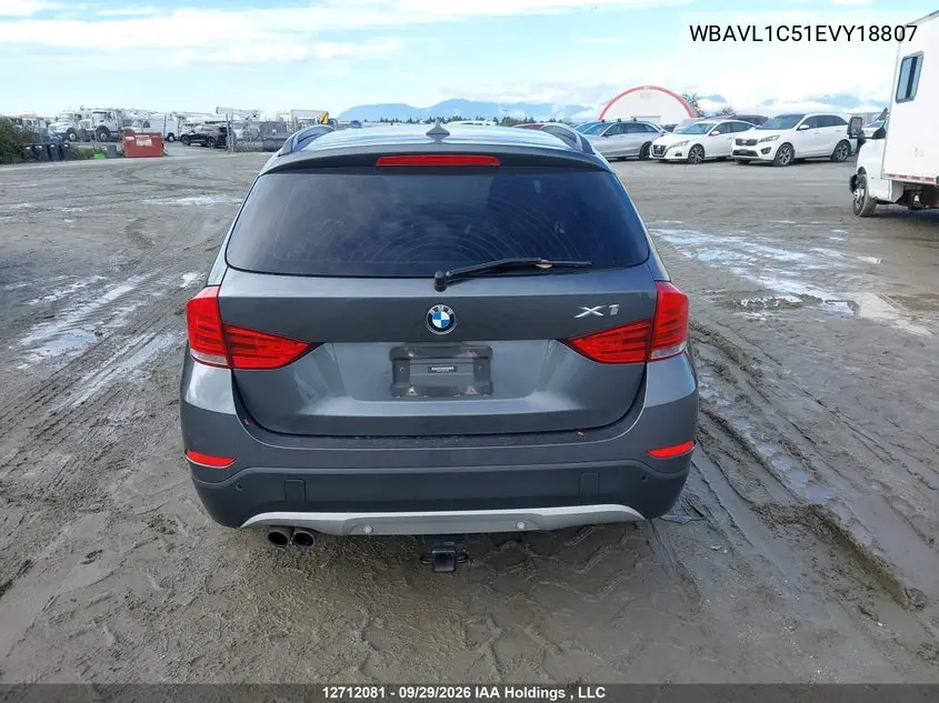 2014 BMW X1 VIN WBAVL1C51EVY18807 — фото 16