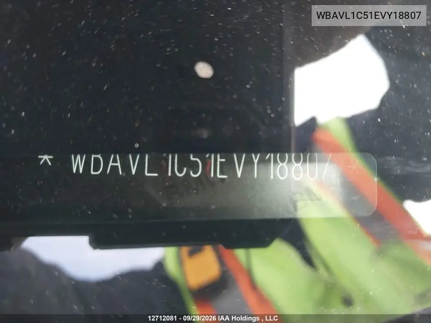 2014 BMW X1 VIN WBAVL1C51EVY18807 — фото 18