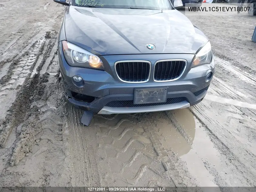 2014 BMW X1 VIN WBAVL1C51EVY18807 — фото 6