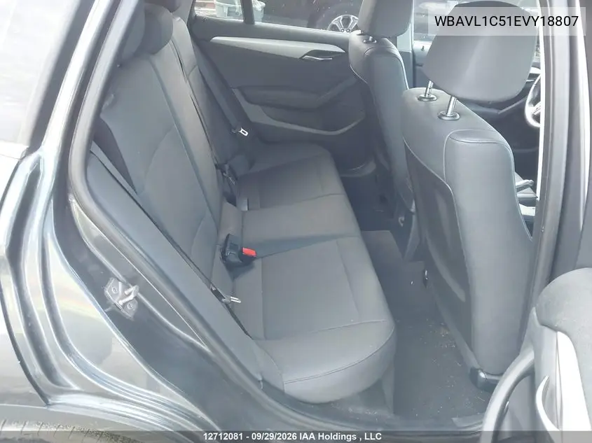 2014 BMW X1 VIN WBAVL1C51EVY18807 — фото 8