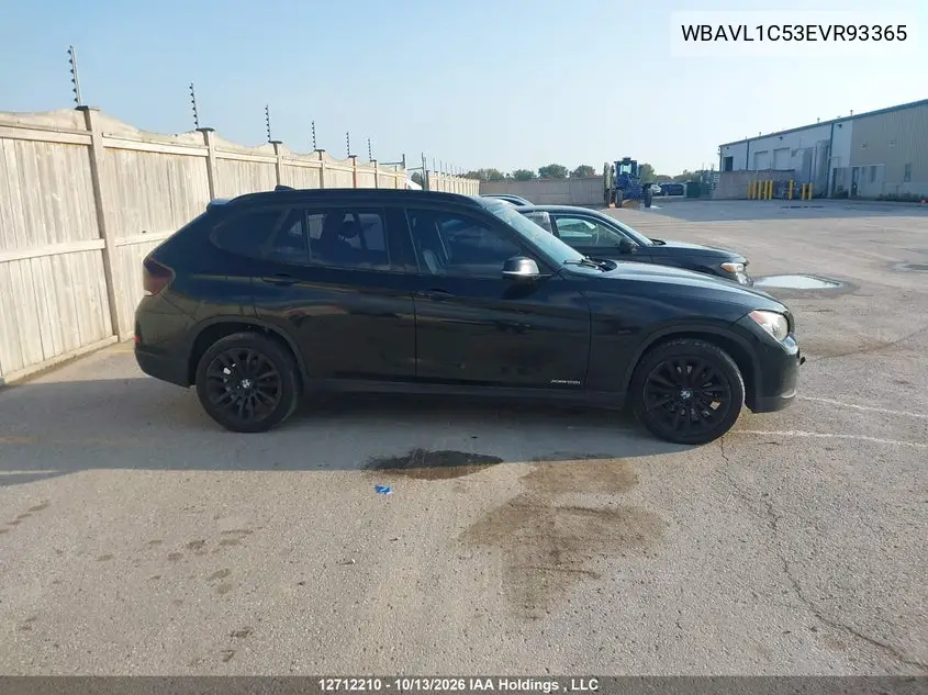 2014 BMW X1 VIN WBAVL1C53EVR93365 — фото 14