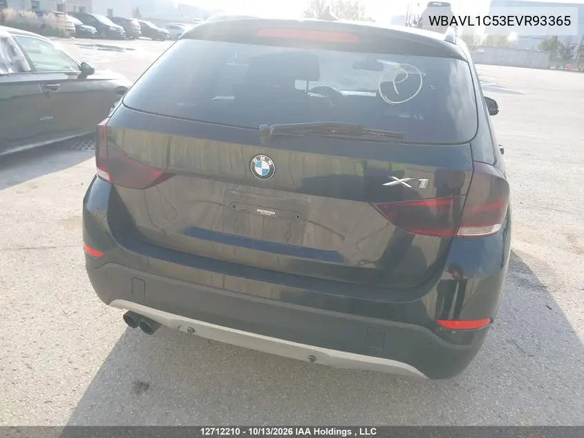 2014 BMW X1 VIN WBAVL1C53EVR93365 — фото 17