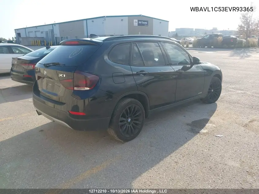 2014 BMW X1 VIN WBAVL1C53EVR93365 — фото 4