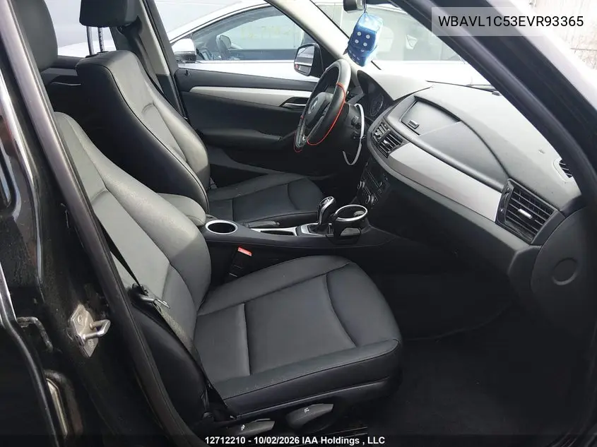 2014 BMW X1 VIN WBAVL1C53EVR93365 — фото 5