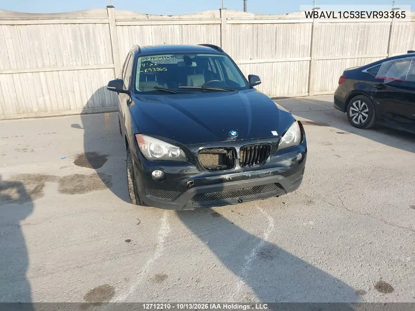 2014 BMW X1 VIN WBAVL1C53EVR93365 — фото 6