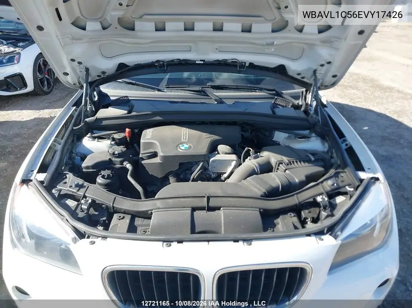 2014 BMW X1 VIN WBAVL1C56EVY17426 — фото 10