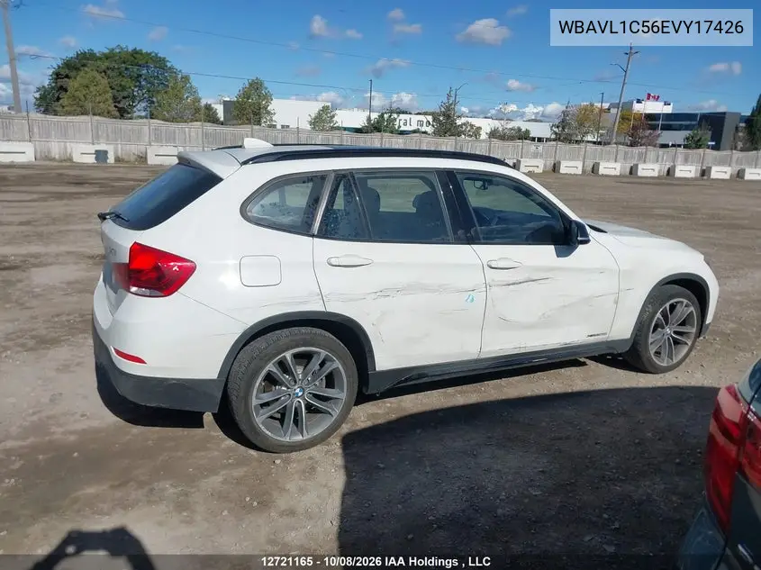 2014 BMW X1 VIN WBAVL1C56EVY17426 — фото 13