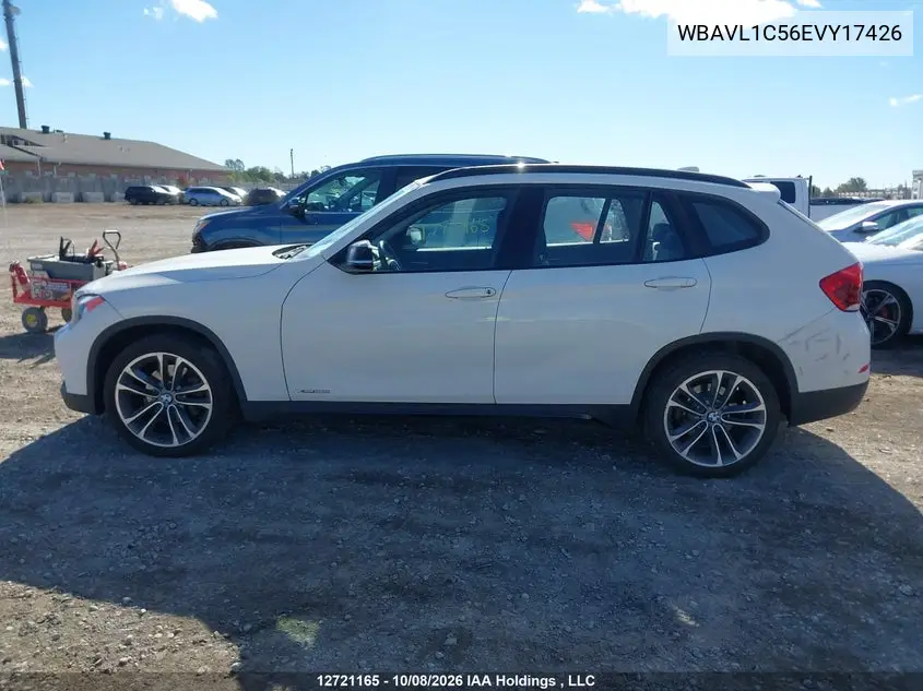 2014 BMW X1 VIN WBAVL1C56EVY17426 — фото 14