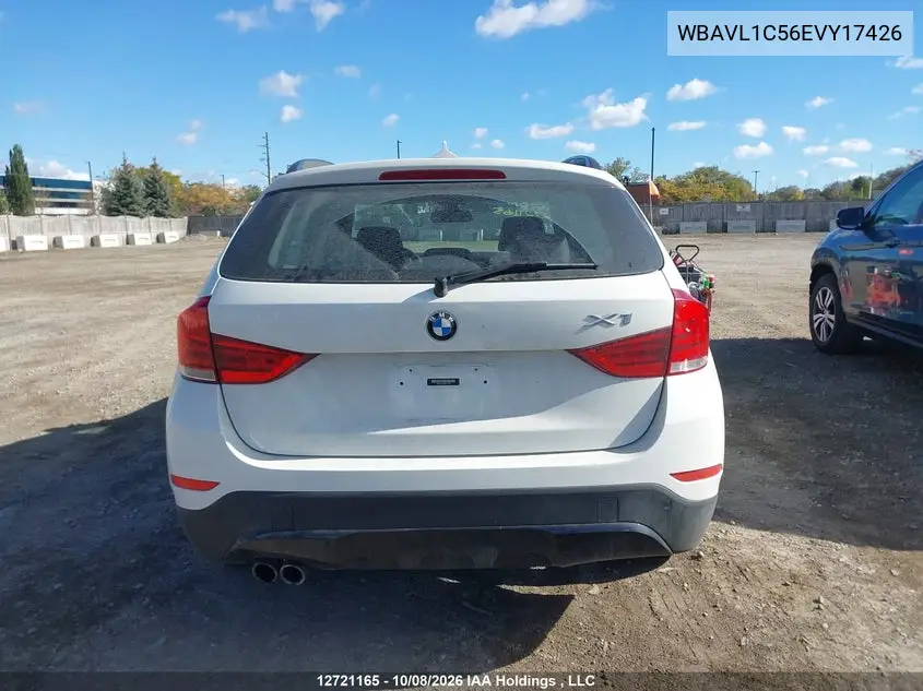 2014 BMW X1 VIN WBAVL1C56EVY17426 — фото 16