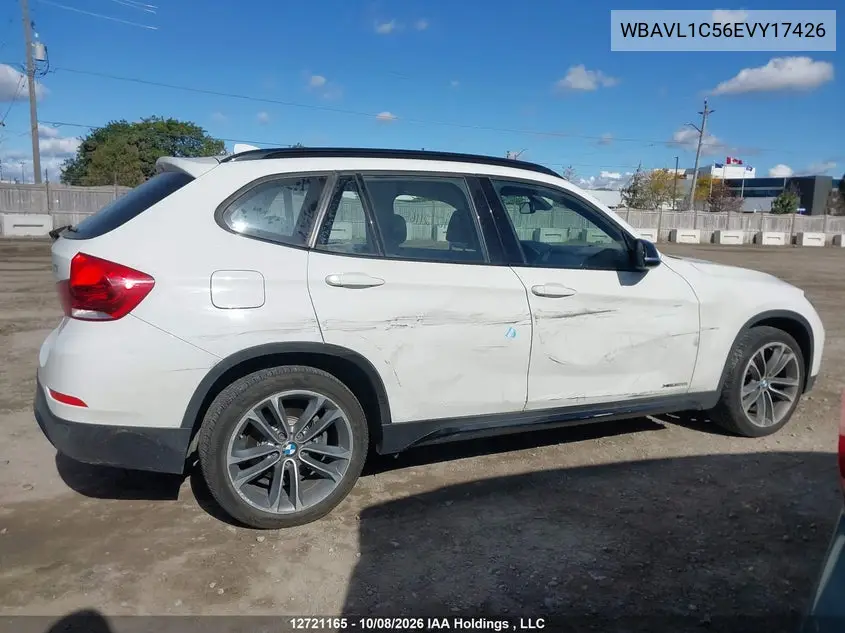 2014 BMW X1 VIN WBAVL1C56EVY17426 — фото 6