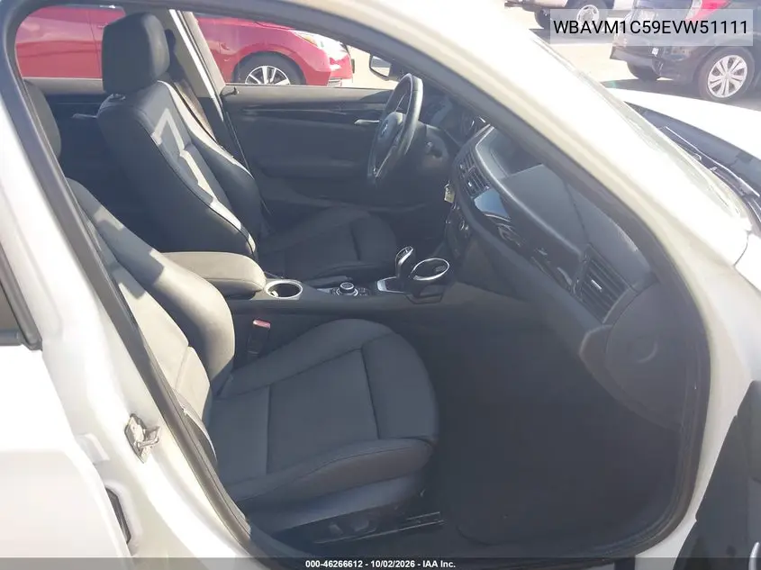 2014 BMW X1 VIN WBAVM1C59EVW51111 — фото 5