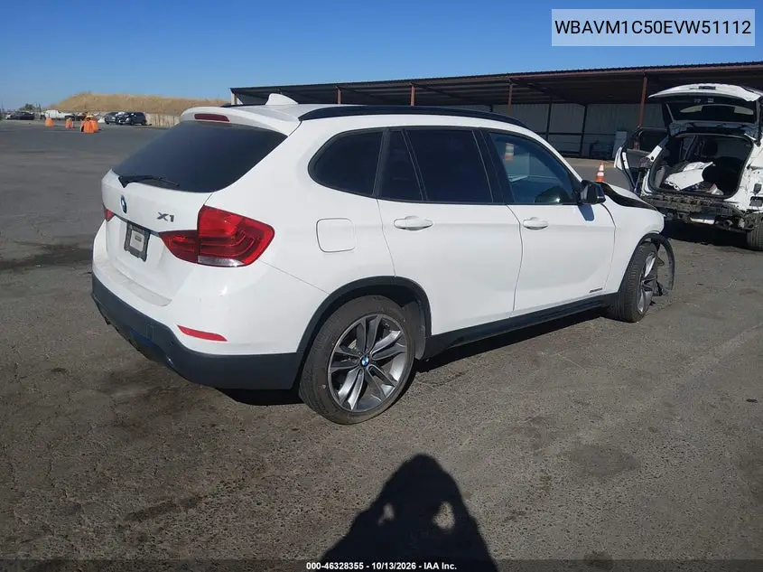 2014 BMW X1 VIN WBAVM1C50EVW51112 — фото 4
