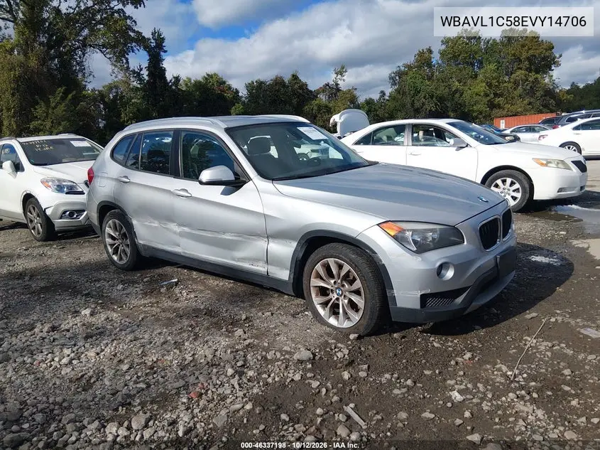 BMW X1 2014, VIN WBAVL1C58EVY14706