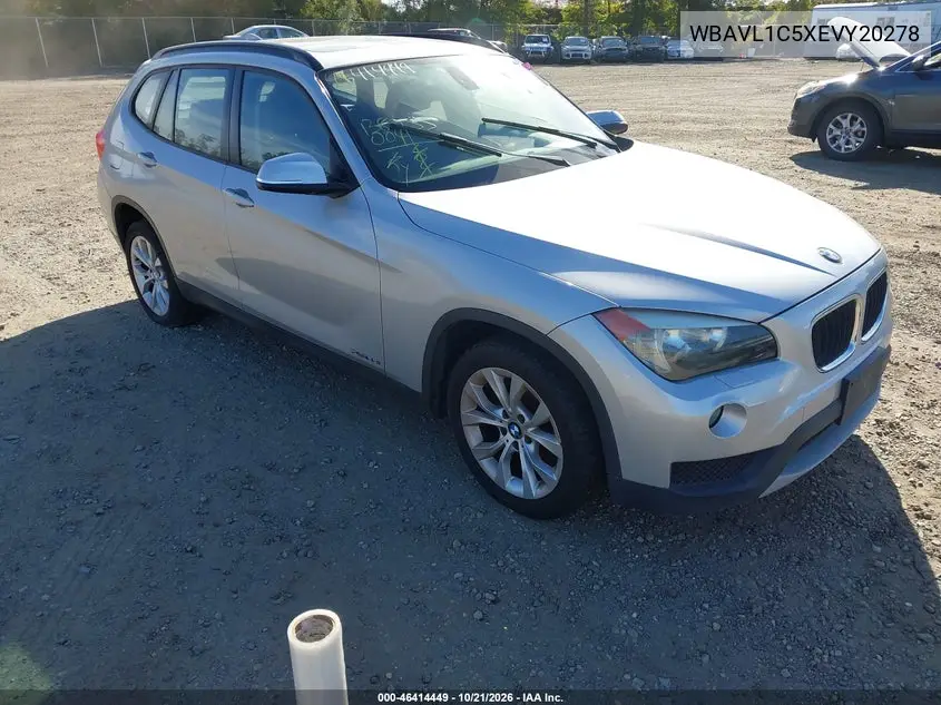 BMW X1 2014, VIN WBAVL1C5XEVY20278