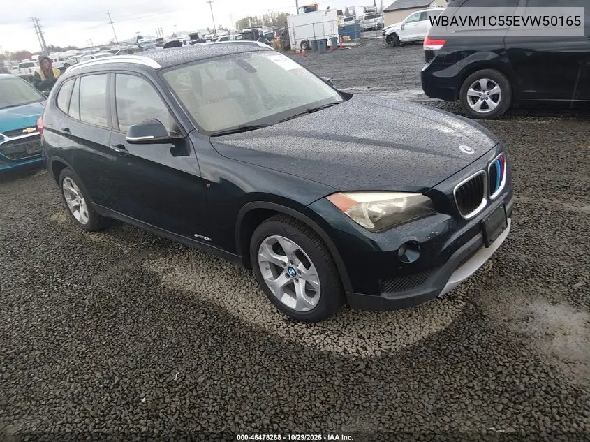 BMW X1 2014, VIN WBAVM1C55EVW50165