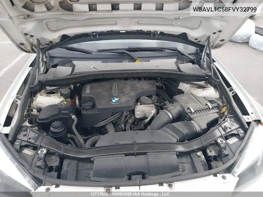 2015 BMW X1 VIN WBAVL1C58FVY32799 — фото 10