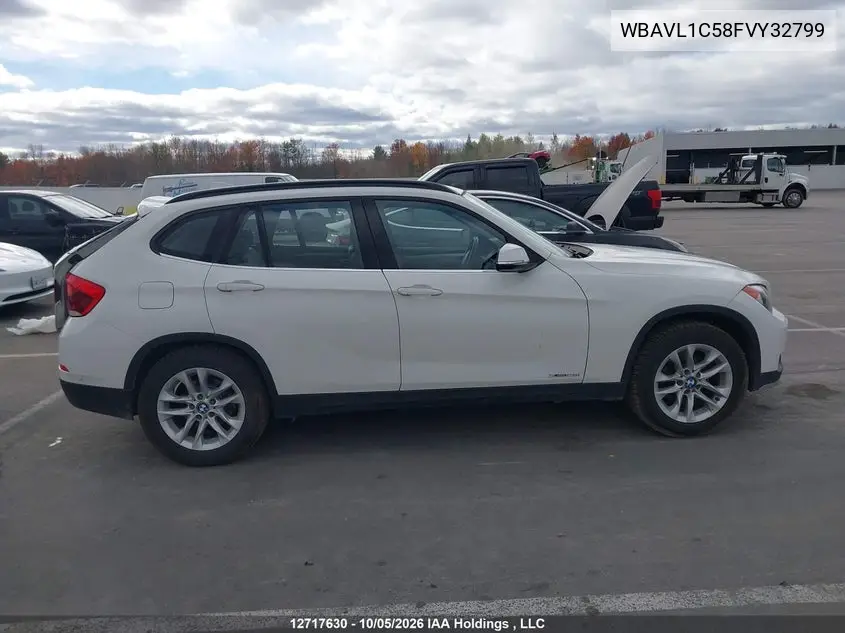 2015 BMW X1 VIN WBAVL1C58FVY32799 — фото 14