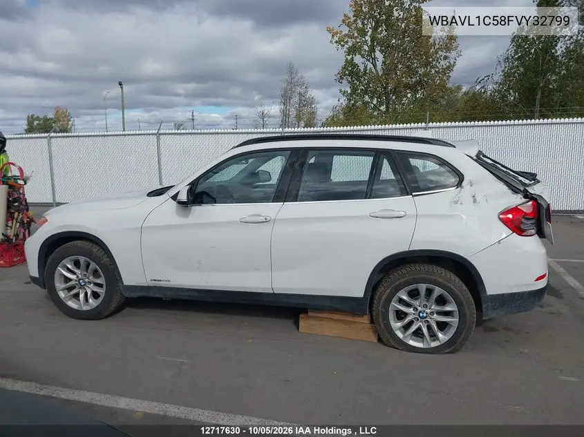 2015 BMW X1 VIN WBAVL1C58FVY32799 — фото 15