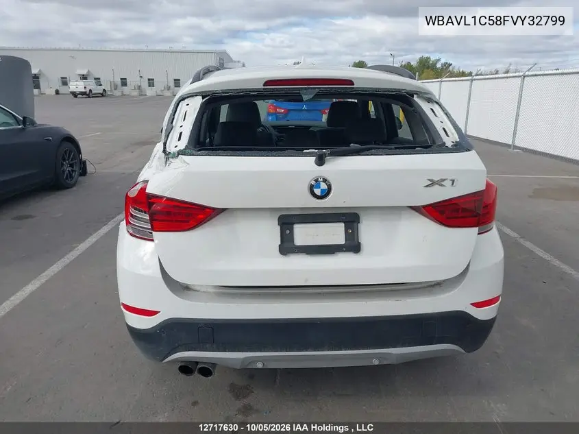 2015 BMW X1 VIN WBAVL1C58FVY32799 — фото 17