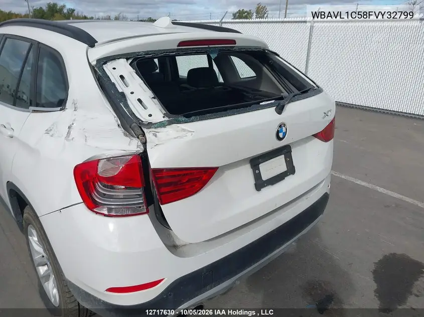 2015 BMW X1 VIN WBAVL1C58FVY32799 — фото 6