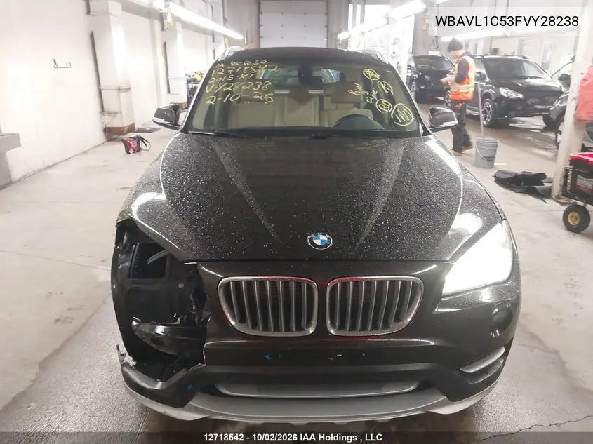 2015 BMW X1 VIN WBAVL1C53FVY28238 — фото 13