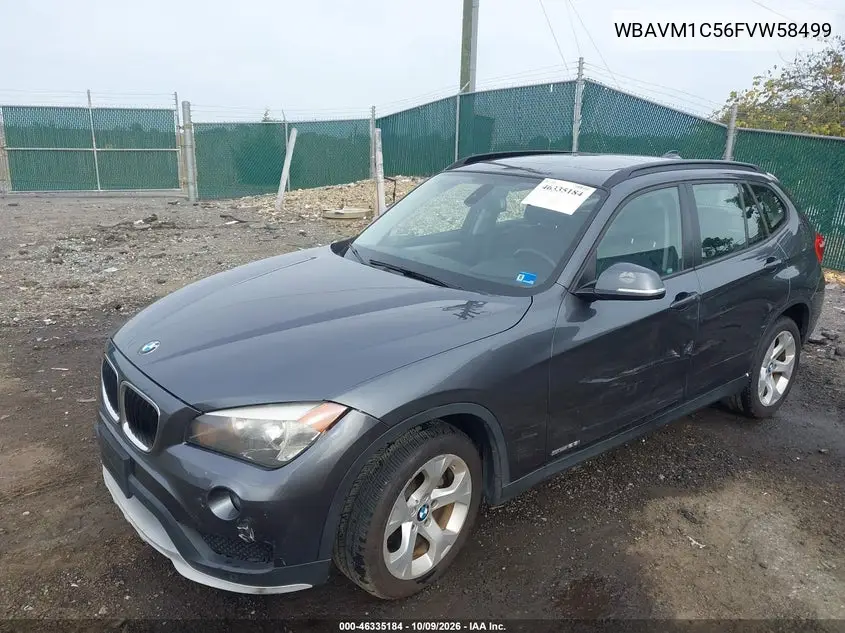 2015 BMW X1 VIN WBAVM1C56FVW58499 — фото 2