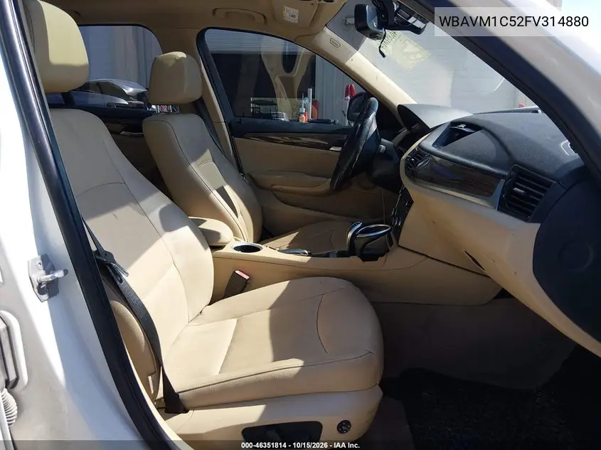 2015 BMW X1 VIN WBAVM1C52FV314880 — фото 5