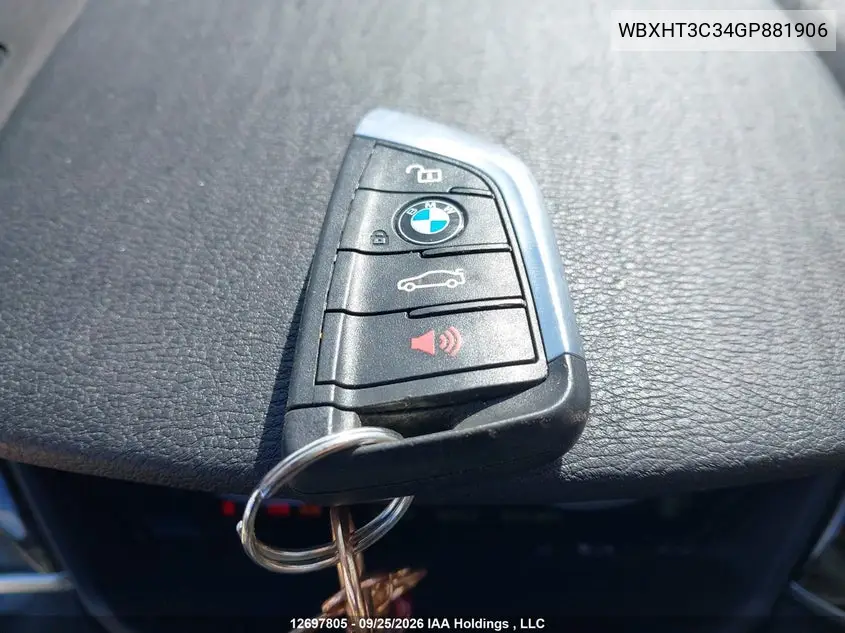 2016 BMW X1 VIN WBXHT3C34GP881906 — фото 11