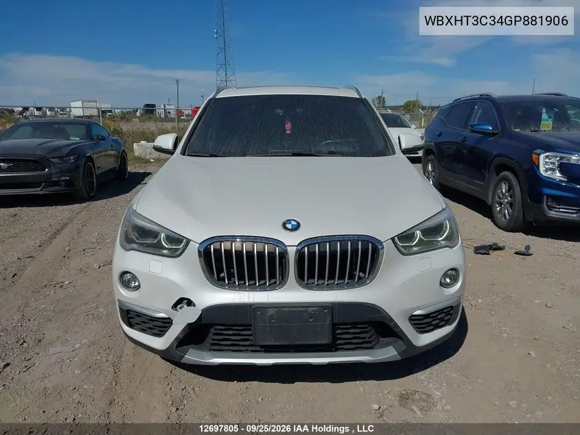 2016 BMW X1 VIN WBXHT3C34GP881906 — фото 13