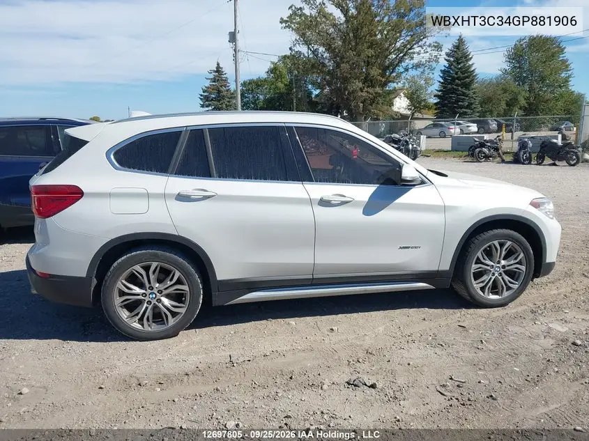 2016 BMW X1 VIN WBXHT3C34GP881906 — фото 14
