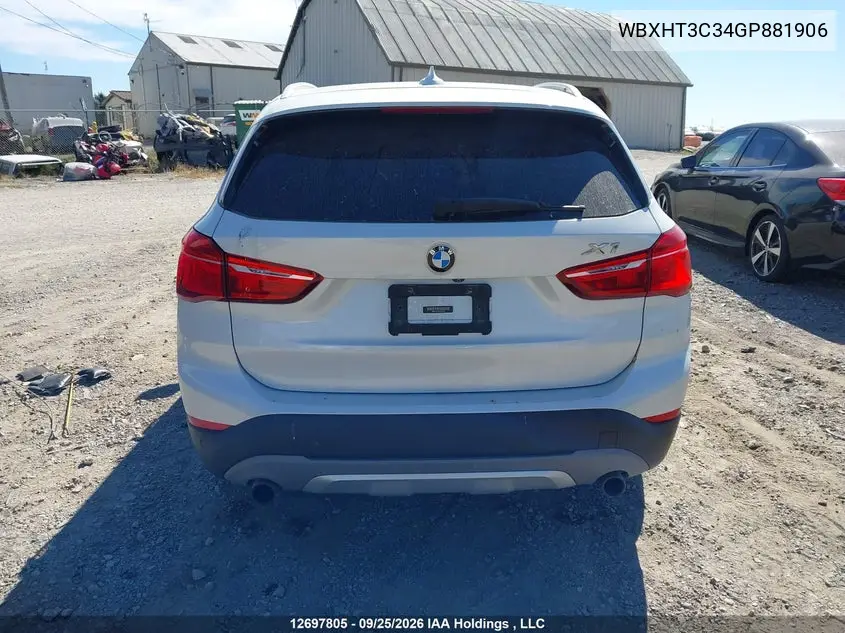2016 BMW X1 VIN WBXHT3C34GP881906 — фото 17