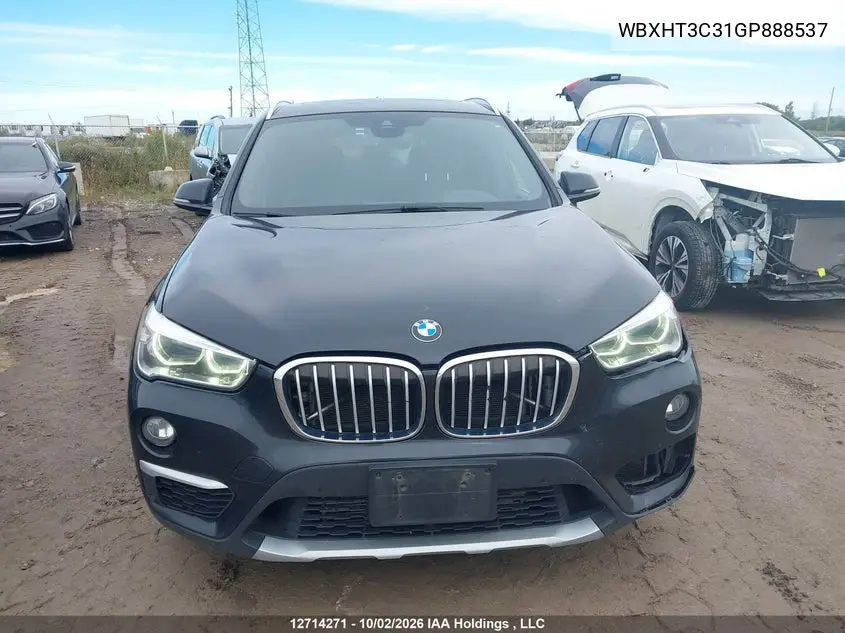 2016 BMW X1 VIN WBXHT3C31GP888537 — фото 12