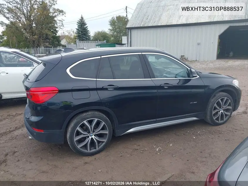2016 BMW X1 VIN WBXHT3C31GP888537 — фото 13