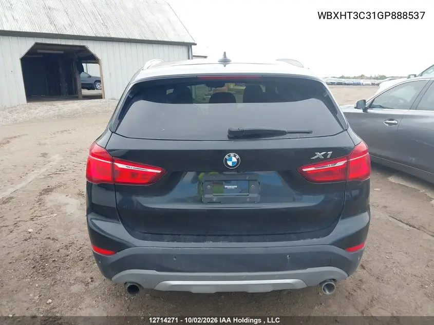 2016 BMW X1 VIN WBXHT3C31GP888537 — фото 16