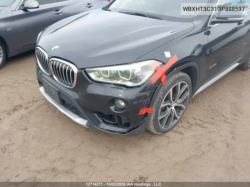 2016 BMW X1 VIN WBXHT3C31GP888537 — фото 6