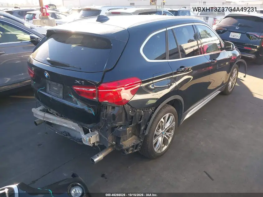 2016 BMW X1 VIN WBXHT3Z37G4A49231 — фото 4