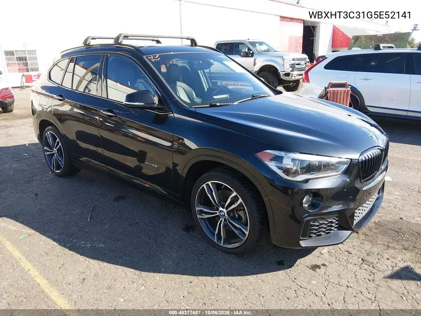 BMW X1 2016, VIN WBXHT3C31G5E52141