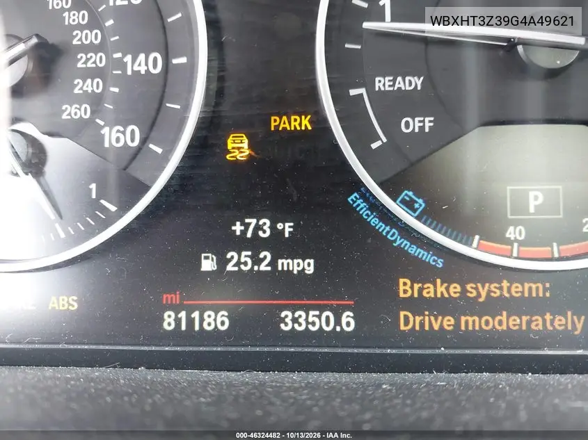 2016 BMW X1 VIN WBXHT3Z39G4A49621 — фото 15