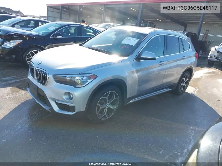 2016 BMW X1 VIN WBXHT3C36G5E48117 — фото 2