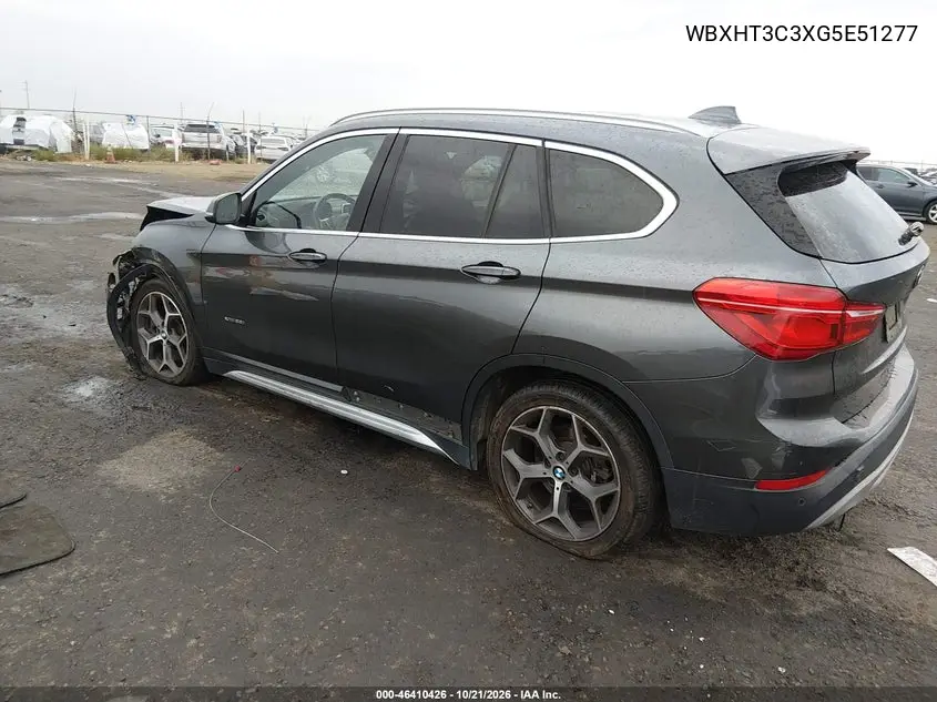 2016 BMW X1 VIN WBXHT3C3XG5E51277 — фото 3
