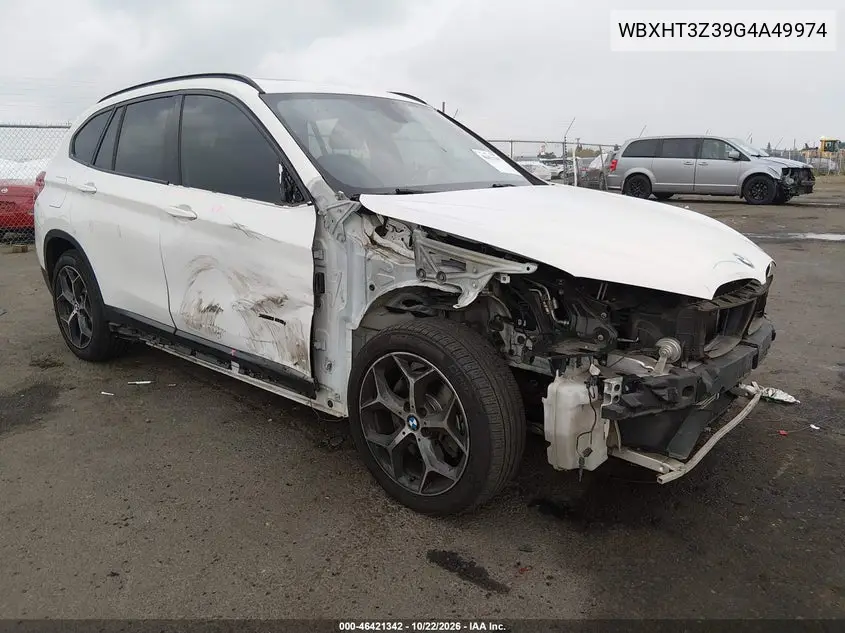 BMW X1 2016, VIN WBXHT3Z39G4A49974