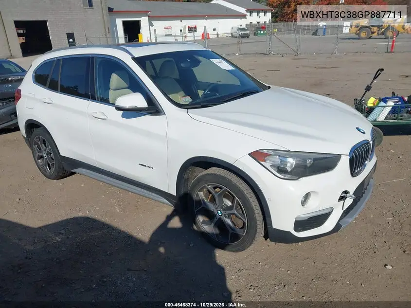 BMW X1 2016, VIN WBXHT3C38GP887711