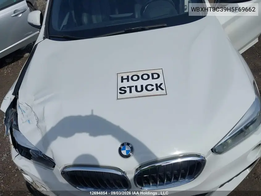 2017 BMW X1 VIN WBXHT3C39H5F69662 — фото 10